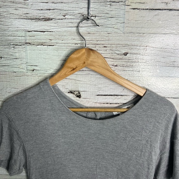 Lacoste gray mini dress with pockets size 34 - Picture 3 of 9